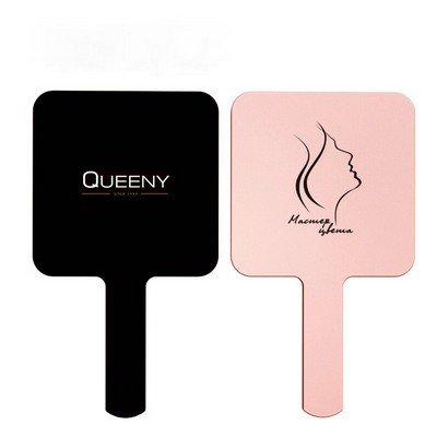 Hand Mirror with handle