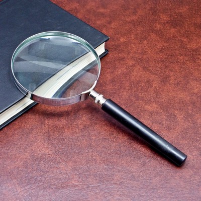 3 Times Plastic Handle Magnifier