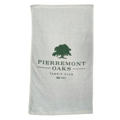 16 X 25, Golf Towel. 3lbs. Dobby Hem