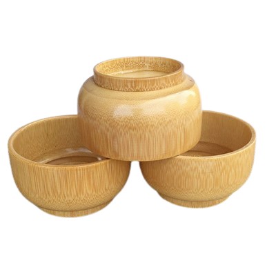 Bamboo Wood Bowl - Engraved