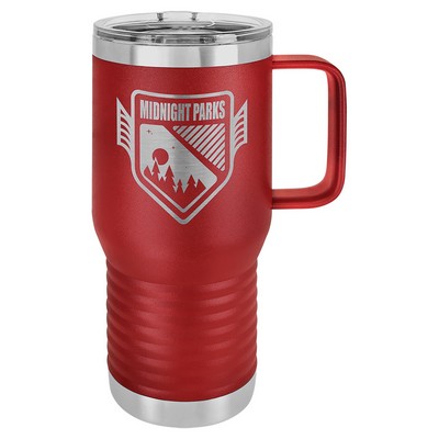 20Oz Maroon Polar Camel Travel Mug