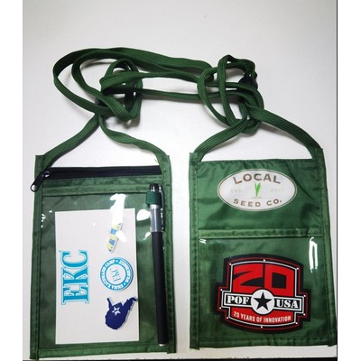 Conference Neck Wallet Card Holder