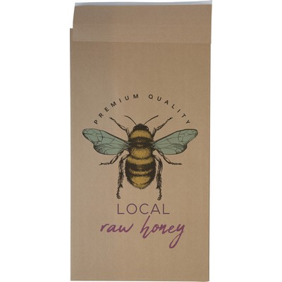 Full Color Dura-Bag Expandable Natural Paper Mailer (10" W x 19" H x 3.75" D)