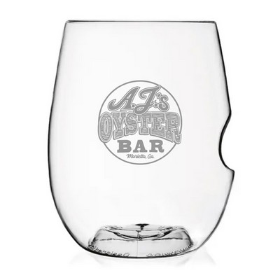 12 oz govino Stemless Plastic White Wine