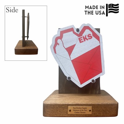 13" Wood Stand Award