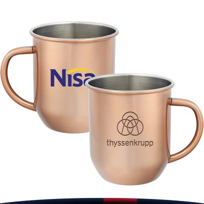 16 oz. Copper Coated Coffee Mugs
