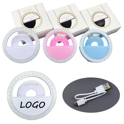 Mobile Phone Selfie Ring Light Lens Beauty Fill Lamp