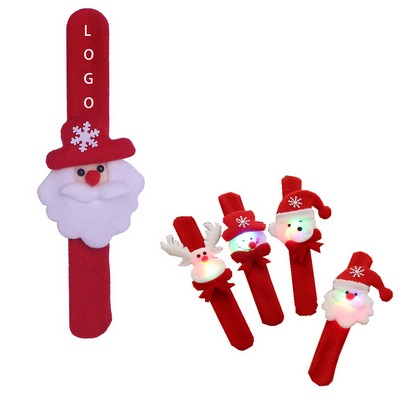 Christmas LED Slap Bracelet