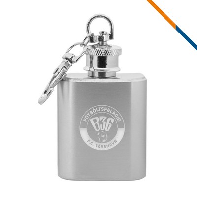 Levie Keychain Hip Flask - 1 OZ.