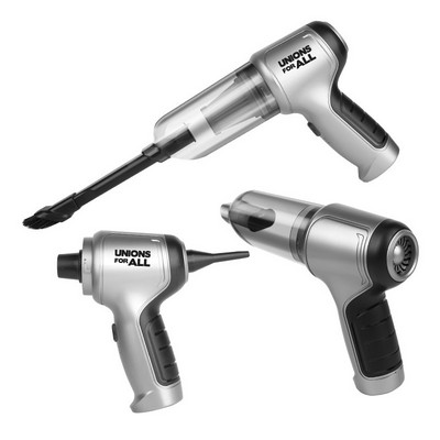 3 in 1 Rechargeable Mini Wireless Hand-held Vacuum with LED Light for Vehicle, Home, Office