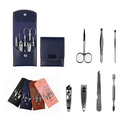 7-in-1 Portable Stainless Steel Manicure Set