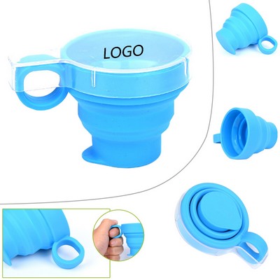 100Ml Silicon Collapsible Cup Mug