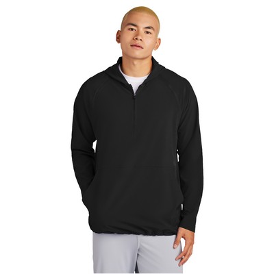 Sport-Tek Repeat 1/2-Zip Long Sleeve Hooded Jacket