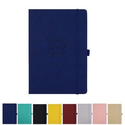 A5 Business Journal Notebook w/Elastic Band