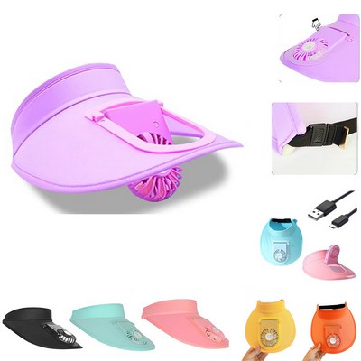 Sun Visor With Fan