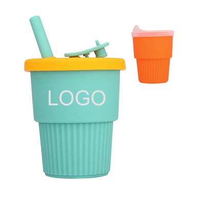 Silicone Straw Cup Bpa-Free