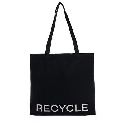 12oz black canvas Promotional Tote Bag