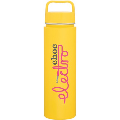 30 oz h2go Crux Water Bottle (Matte Lemon)