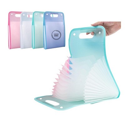 Accordion Compartment Folder Organizer