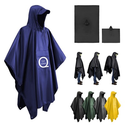 3" 1 Rain Poncho