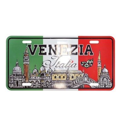 Custom Embossed Aluminum License Plate