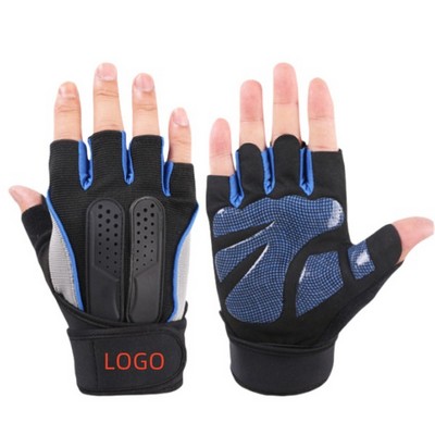 Breathable Half-Finger Gym Gloves
