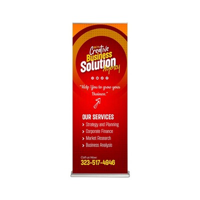 Steppy Retractable Banner Stands Package (36" x 78")
