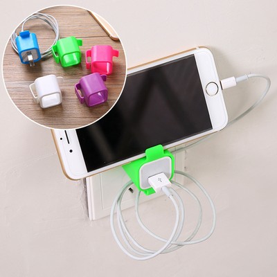 Mobile Phone Wall Charger Holder