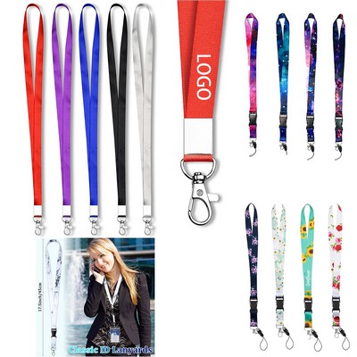 Durable Polyester Keychain Lanyards
