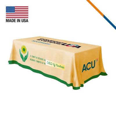 8' Zantor Liquid Repellent Standard Table Throw