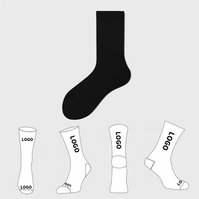 One Size Fits Most Athletic Cotton Crew Sock