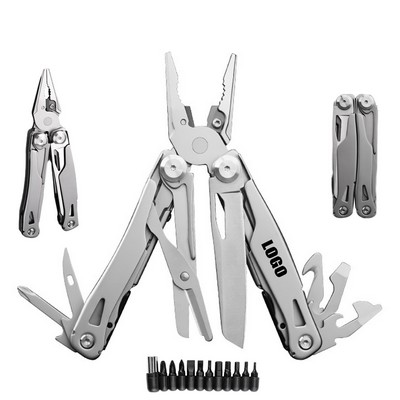 Sturdy Heavy Duty Multi Pliers Tool Kit With Screwdriver Bits