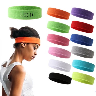 Wicking Stretchy Athletic Sweatband