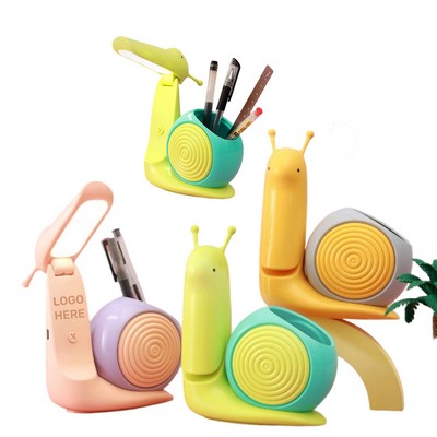 Snail Desk Lamp and Pen Holder 2 in 1