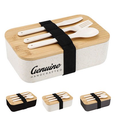 Bento Box with Bamboo Lid