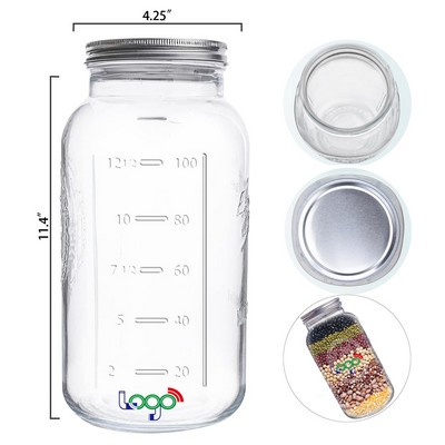 Extra Wide Mouth 1 Gallon Jars