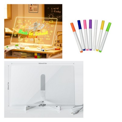 Light Up Dry Erase Board with Stand