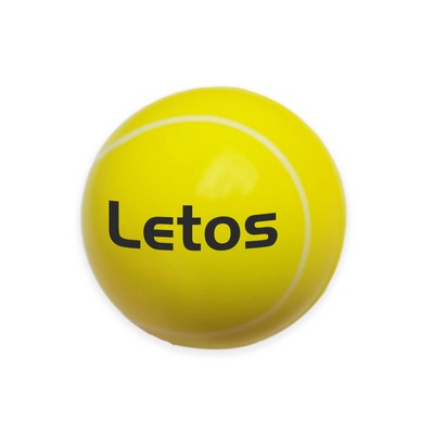 2 1/2" PU Tennis Flat Model Stress Toys