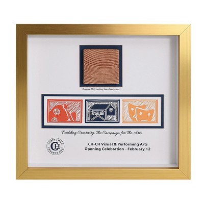 Custom Framed Antique Barnwood Flooring