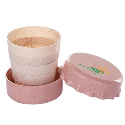 Collapsible Plastic Cup Conveniently Foldable Portability