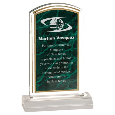 Marbleized Acrylic with Base