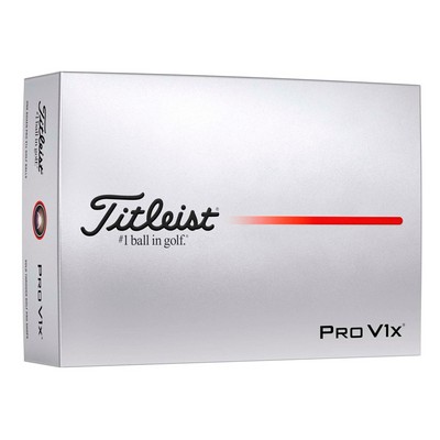 2025 ProV1x Logo Golf Balls - 1 Dozen/1 Pole