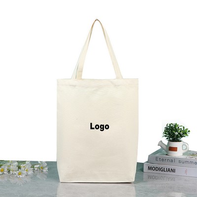 Reusable Canvas Shopping Tote Bag with Handles