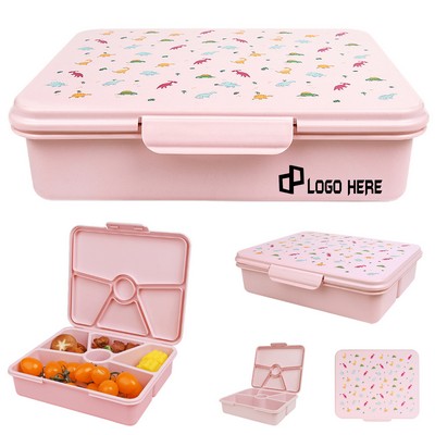 Large Capacity Five-Compartment Lunch Box
