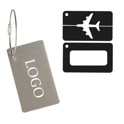 3.15 X 1.6Inch Aluminum Alloy Travel Luggage Tag