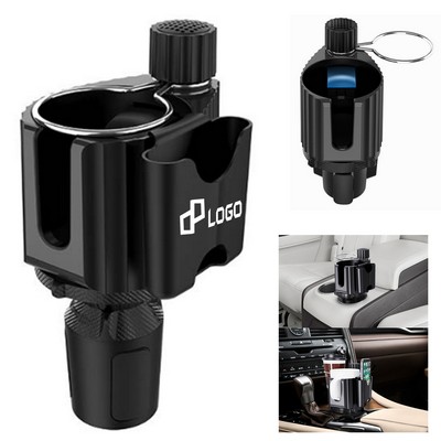 Auto Abs Plastic 2-In-1 Cup Holder