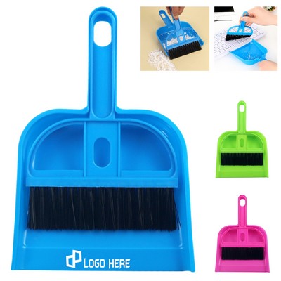 Mini Short Broom Brush And Dustpan Set
