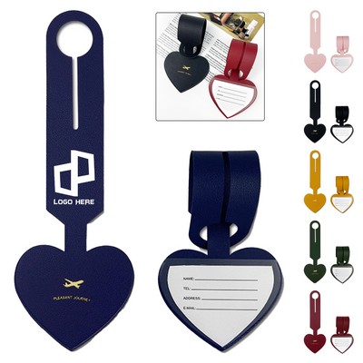 Heart-Shaped Golf Bag Tag