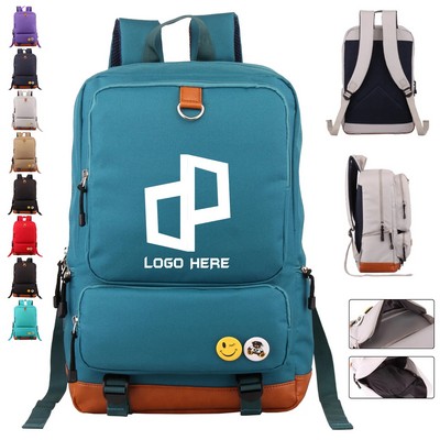 Large Capacity Oxford Cloth Backpack