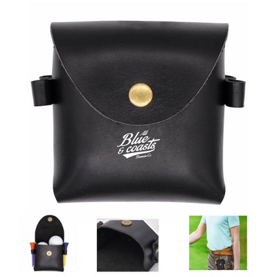 PU Leather Golf Fanny Pack